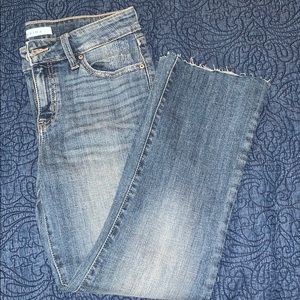 Eunina Lola mid rise cropped short